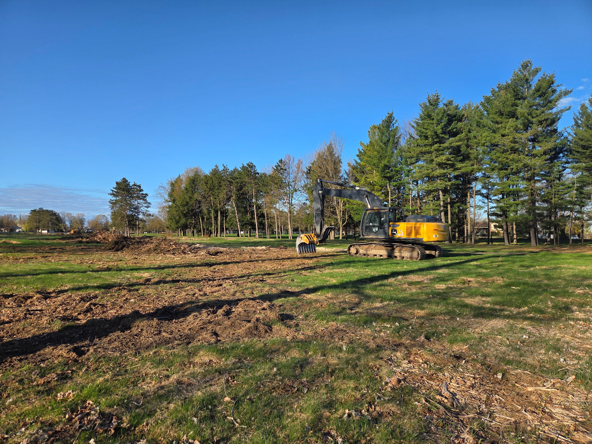 Préparation de terrain